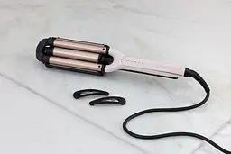 Плойка Remington ProLuxe 4 в 1, для хвиль, 90 Вт, температурних режимів 5, D-15 мм, 150-210 С, кераміка, біло-золотий - мініатюра 2