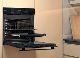 Духова шафа Whirlpool електрична 71 л, A+, дисплей, конвекція, телескопічні напрямні, пара, чорний - мініатюра 10