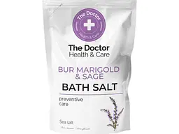 Сіль для ванни THE DOCTOR HEALTH & CARE 500г з Чередою і шавлією