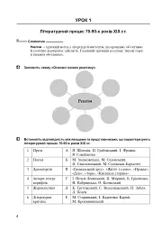 Українська література. Робочий зошит. 10 клас - мініатюра 3