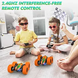 Автомобіль з дистанційним керуванням Allaugh для дітей, 2.4G RC двосторонній 4WD - мініатюра 8