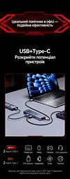 Док-станція USB-C UGREEN Revodok CM818 6 в 1 DisplayPort 1.4 4K 60 Гц 2K 120 Гц 1080p 144 Гц потрібен USB-C з DisplayPort Alt Mode режими HDR і VRR потребують підтримки джерелом кабелем та дисплеєм 2 USB-A та 2 USB-C для даних USB 3.2 Gen 2 до 10 Гбіт/с вхід USB-C PD 3.0 до 100 Вт наскрізне заряджання потребує зарядного пристрою PD і кабелю USB-C ↔ USB-C дублювання/розширення Windows macOS Linux кабель в обплетенні 0,3 м космічний сірий (75244) - мініатюра 8