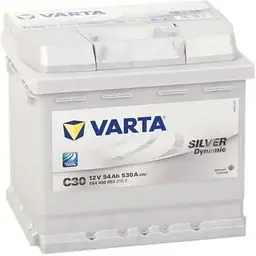 Автомобільний акумулятор Varta Silver Dynamic 54Ah Ев -/+ 530EN C30