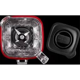 Блендер KitchenAid Artisan K400 1,4 л 5KSB4026ECA зі скляним стаканом карамельне яблуко - мініатюра 2