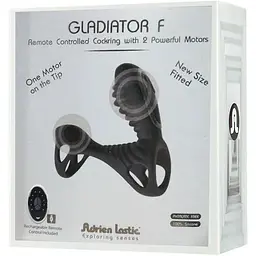 Насадка на член з вібрацією Adrien Lastic Gladiator - мініатюра 7