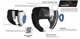 Боксерський шолом (PP-3067) PowerPlay L fit0003184 - мініатюра 8