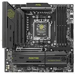 Материнська плата MSI MAG B850M MORTAR WIFI (MAG B850M MORTAR WIFI) (Socket AM5, AMD B850, Micro-ATX)