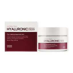 Крем Tenzero для обличчя Hydrating Hyaluronic Ampoule з гіалуроновою кислотою зволожувальний 70 г