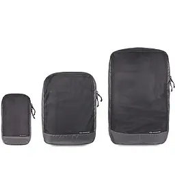 Комплект чохлів Lifeventure Ultralight Packing Cubes Темно-сірий - мініатюра 2