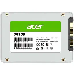 SSD 240Gb Acer SA100 SATA III 2.5" TLC (BL.9BWWA.102)