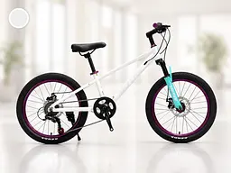 Велосипед MOTKE Rambo R22 / Велосипед на 7 швидкостей Білий