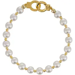 Перлинні наручники та поножі Lockink Pearl Bondage & RestRaint Set - мініатюра 5