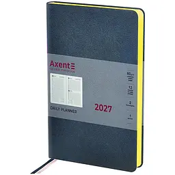 Щоденник Axent 2027 Partner Soft Muse 145x210 мм темно-синій (8827-27-2-A)