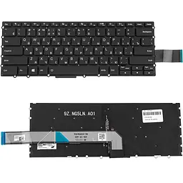 Клавіатура для ноутбука LENOVO (14w Gen 2) rus чорний без фрейму підсвічування клавіш