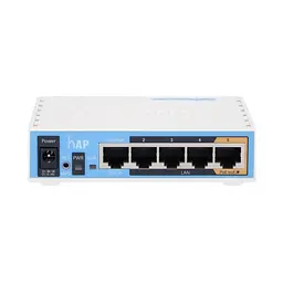 Бездротовий маршрутизатор (роутер) Mikrotik hAP (RB951Ui-2ND) - мініатюра 4