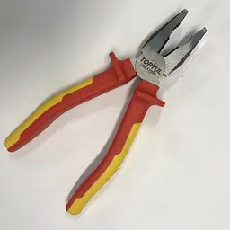 Плоскогубці із ізольованими ручками (пасатижі) 8" 1000V VDE Toptul hoz0007365 - мініатюра 3