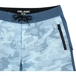 Шорти Pelagic Ocean Master Camo Fishing Shorts 40 Slate Fish Camo - мініатюра 4