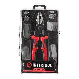 Плоскогубці INTERTOOL NT0115, багатофункціональні, зі змінними насадками, у кейсі - мініатюра 8