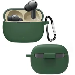 Чохол-накладка DK для Realme Buds T310 Silicone Candy Friendly з карабіном (017219) (green)