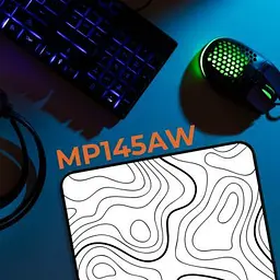 Килимок для мишки GamePro (MP145AW) White (MP145AW) - мініатюра 3