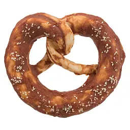 Ласощі Trixie Denta Fun Duck Pretzel bulk для собак Качиний крендель ваговий д 10 см 75 г 5 шт/уп