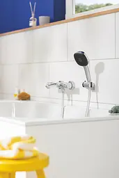 Тримач ручного душу регульований Grohe QuickFix Vitalio Universal 26183001 Хром - мініатюра 7