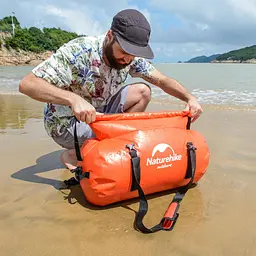 Водонепроникна сумка-баул Naturehike NH20FSB03 90л (Червона) - мініатюра 8