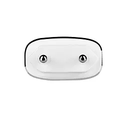 Блок живлення - Адаптер мережевий Hoco C12 на 2 USB-порти комплект з Lightning кабелем білий - мініатюра 3