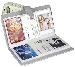 Фотоальбом для Fujifilm Instax Mini (12, 11, 40, 70, 90, 99, EVO, Link, Liplay) Polaroid 300, Z2300 на 96 фото,  сірий - мініатюра 2