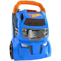 Портативний трек-контейнер Hot Wheels з 4 рівнобіжними доріжками (HWCC14)