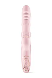 Вібратор-кролик 5в1 Yoba Classy, вібрація, ротація, пульсація, перлинний масаж, нагрівання - мініатюра 3
