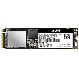 Накопичувач SSD M.2 2280 512GB ADATA (ASX8200PNP-512GT-C)