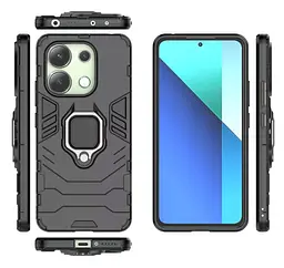 Чохол бампер Primolux Ring Armor для Xiaomi Redmi Note 13 Pro 4G Black - мініатюра 5