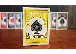 Карти гральні United States Playing Card Company Bicycle Rider Back Yellow deck (09421) - мініатюра 3