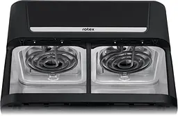 Мультипіч Rotex ROM1210-2XL MultiFry DUO 11 програм 12 л(6+6 л) LED дисплей 2800 Вт Чорний з сірим - мініатюра 6