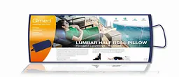Подушка напіввулік Half Roll Pillow Qmed med0001398