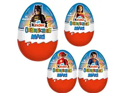 Яйце Kinder Uberrashung Maxi Surprise DC Superheroes x Playmobil 100 г - мініатюра 2