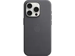 Чохол для смартфона Apple iPhone 15 Pro FineWoven Case with MagSafe Black (MT4H3)