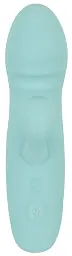 Вібратор-кролик Cuties Mini Rabbit Softies 15.5 см (бірюзовий) - мініатюра 3