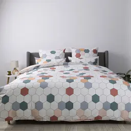 Комплект постільної білизни ТЕП Happy Sleep Барвисті соти полуторний 50x70 - мініатюра 2