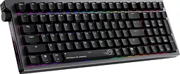 Клавіатура ASUS ROG Strix Morph 96 Wireless NX Snow V2 UKR Black (90MP04IF-BKMA03) - мініатюра 3