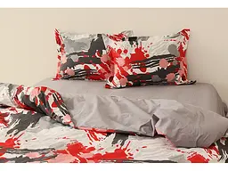 Комплект постільної білизни з компаньйоном (G8957/2) Євро TAG tekstil pbe0036934 - мініатюра 3