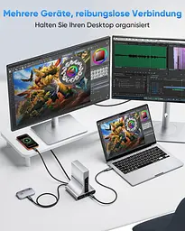 Кабель SUNGUY USB4 Type-C 40Gbps 240W 1 м для зарядки та передачі даних - мініатюра 7