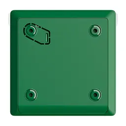 Бездротова кнопка для активації пожежної тривоги вручну Ajax ManualCallPoint Green Jeweller (26-00663) - мініатюра 6