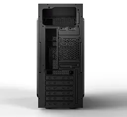 Корпус 2E ALFA Black, без БЖ, Mid Tower, для ATX / Micro ATX, 1хUSB 3.0, 2хUSB 2.0, 191x418x358 мм, 2.5 кг (2E-E185) - мініатюра 6