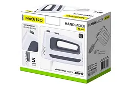 Міксер ручний занурювальний кухонний Maestro MR-502 380Вт білий - мініатюра 5
