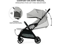 Коляска прогулянкова KinderKraft Apino Dove Grey (KSAPIN00GRY0000) - мініатюра 9
