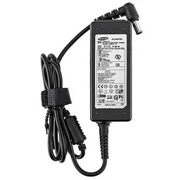 Блок живлення для монітора Samsung 14V 2.14A 30W 6.5 x 4.4мм+PIN чорний (без кабеля!)(AD-3014STN) - мініатюра 3