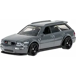 Базова машинка Hot Wheels Wagons 94 Audi Avant RS2 сіра (5785) JJK18-N521 - мініатюра 2