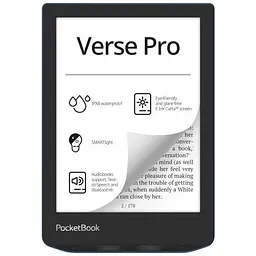 Електронна книга Pocketbook 634 Verse Pro, Azure (PB634-A-CIS)